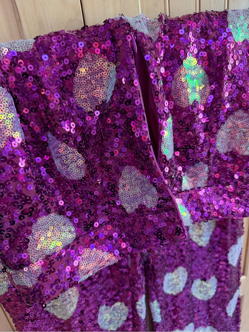 Sequin Heart Flare Pants Nasty Gal - Picture 3 of 6